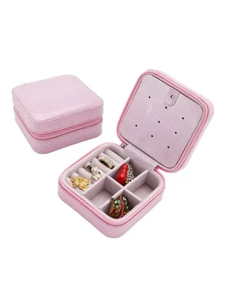 Portable Princess Jewelry Storage Box 