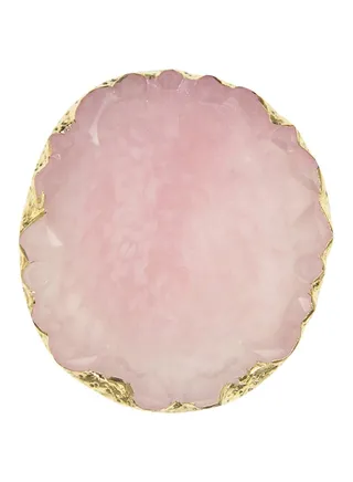 Nail Art Color Palette Acrylic Ring Jewelry Holder Dish 