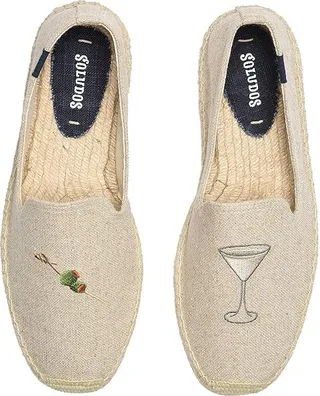 Soludos Dry Martini Smoking Slipper (Sand) Men's Shoes