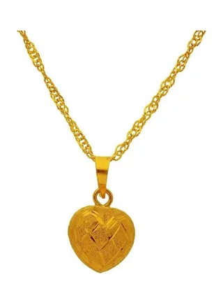 Chain Necklace With Pendant 