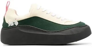 Embroidered Low Top Sneakers