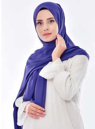 Scarf Chiffon Crepe High-Quality - Vivid - From Fatah 