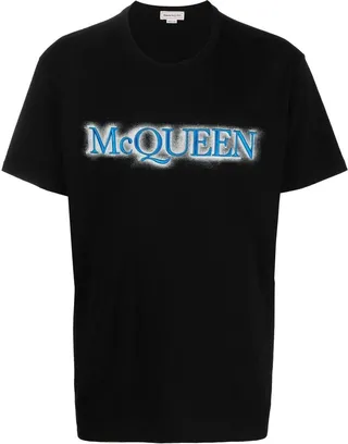 ALEXANDER MCQUEEN- Cotton T-shirt