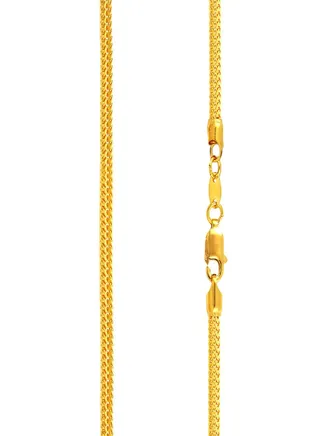 22 KT 916 Purity Gold Chain AICHBKR25P05 