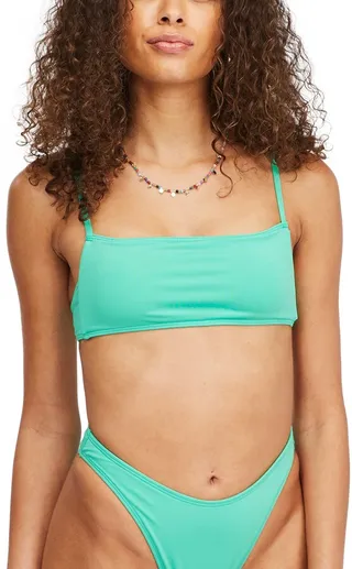 Sol Searcher Square Bralette Bikini Top