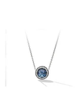 Pandora Heart of the Ocean Diamond Necklace 