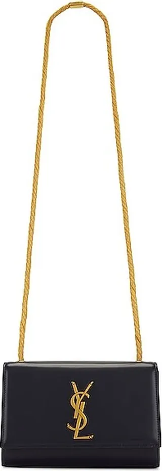Saint Laurent Small Kate Bag in Navy