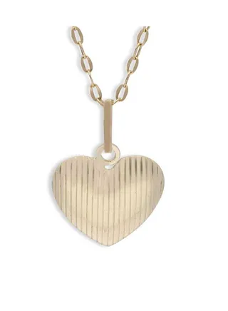 Gold Necklace (Chain with Heart Pendant) 18KT - FKJNKL18KU1123 