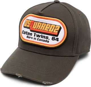 Logo-Patch Detail Baseball Cap