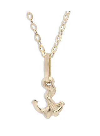 Gold Necklace (Chain with Anchor Pendant) 18KT - FKJNKL18KU1138 