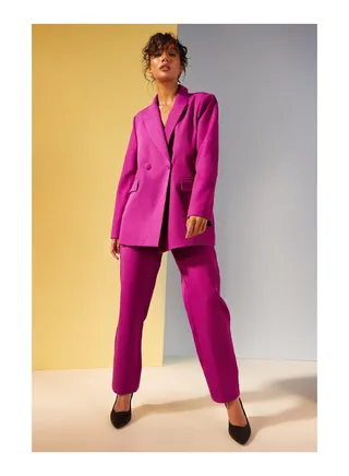 Mix & Match Brights Oversized Blazer 