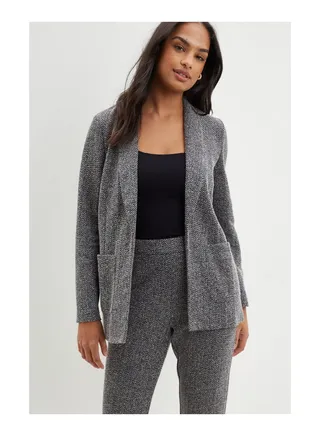 Boucle Pocket Blazer 