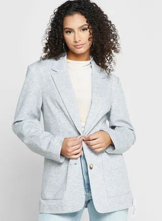 Pocket Detail Blazer 