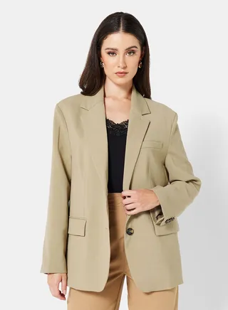 Oversized Structured Blazer 