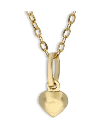 Gold Necklace (Chain with Heart Pendant) 18KT - FKJNKL18KU1085 