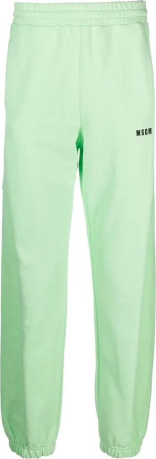 Slogan-Print Track Pants