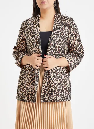New Rio 3/4 Sleeve Blazer Multicolour 