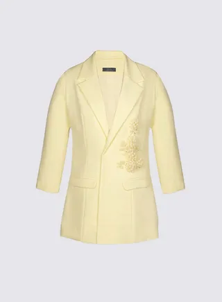 Marigold Loose Fit Short Sleeve Blazer 