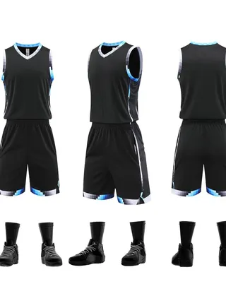New Men's And Women's Basketball Uniform 