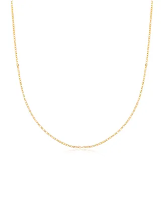 Magnificent 18K Gold Anchor Chain 