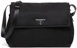 Re-Nylon large padded shoulder bag