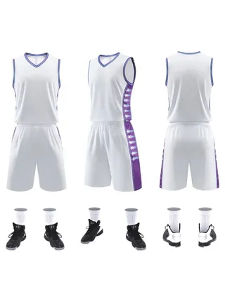 New Men's And Women's Basketball Uniform 