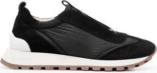 Monili-Embellished Slip-On Sneakers