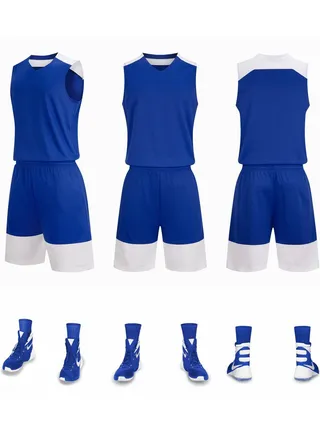 New Men's And Women's Basketball Uniform 