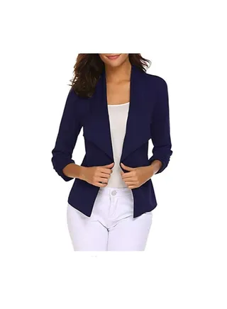 Long Sleeved Simple Thin Women's Small Suit 