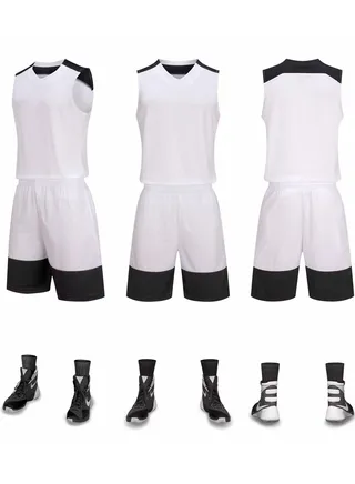 New Men's And Women's Basketball Uniform 