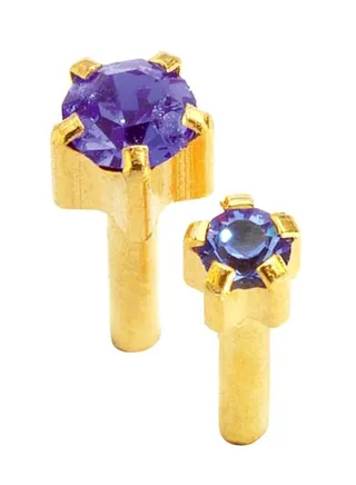 Sapphire Sept Gp Studs 