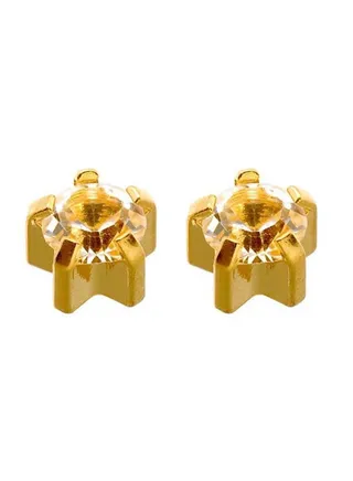 Crystal April Gp Studs 