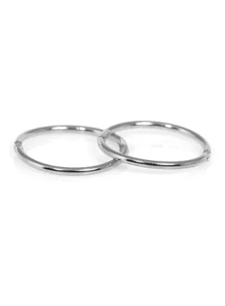 Fashionable Smooth High Hoops 