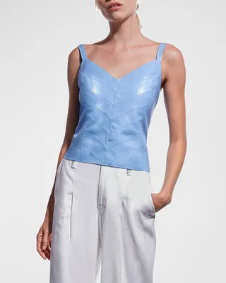 Becca Recycled Leather Tank