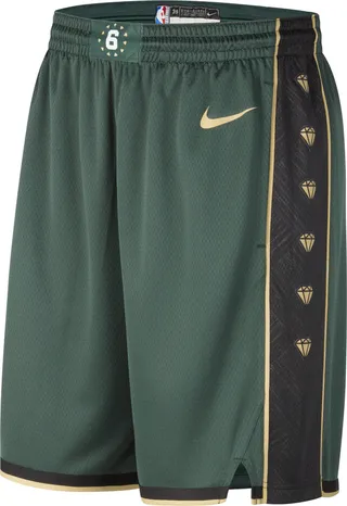 Boston Celtics City Edition Nike Men's Dri-FIT NBA Swingman Shorts in Green