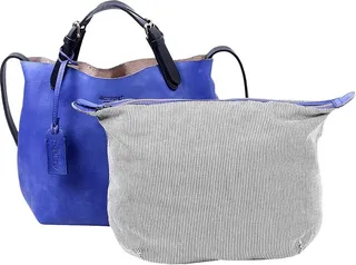 Old Trend Genuine Leather Island Mini Tote (Sky Blue) Handbags