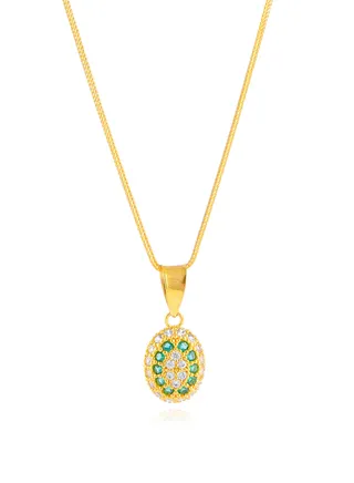Effortless Glamour with 22kt Gold Pendant Duos 