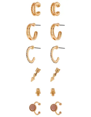 6-Pairs Pretty Ear Cuff 