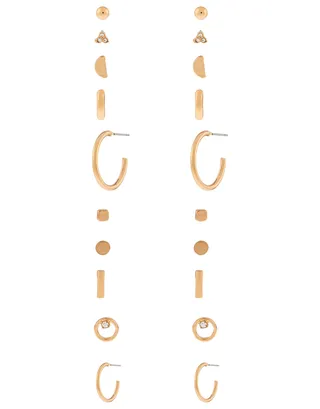 10-Pairs DGF Stud Earrings Set 