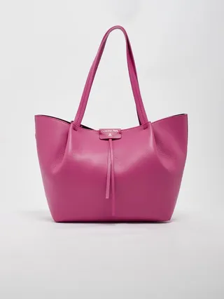 Leather Shopping Bag