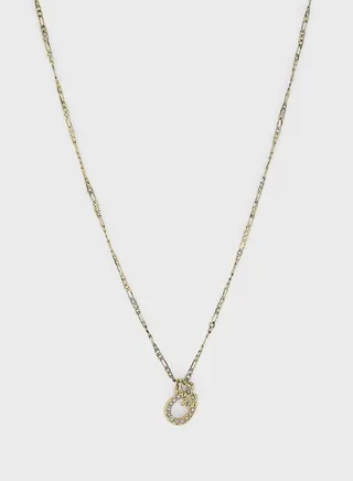 Rhinestone Pendant Necklace