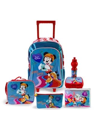 Disney Minnie Mouse Keep Rolling 6 in 1 Trolley Box Set 18 inches 