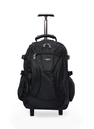Rev Adjustable Strap Trolley Backpack Black 