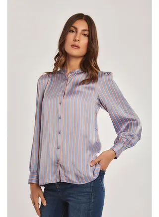 Striped Blouse For Women 
