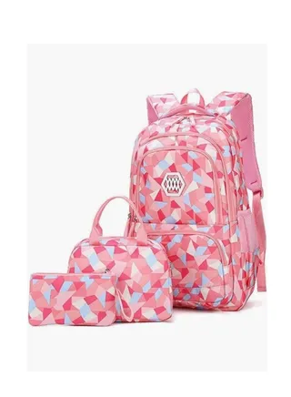 Kids Rolling Backpacks Large Capacity Children School Bag Wheeled Boys Girls Luggage Bag Fashion Printed Trolley Bags for Elementary and Middle School 