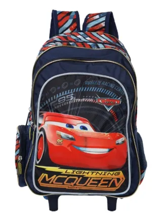 Cars 16'' Trolley School Backpack, Multicolour 