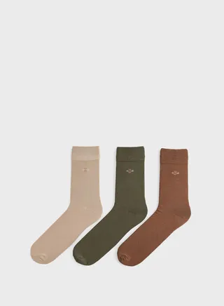 3 Pack Assorted Socks 