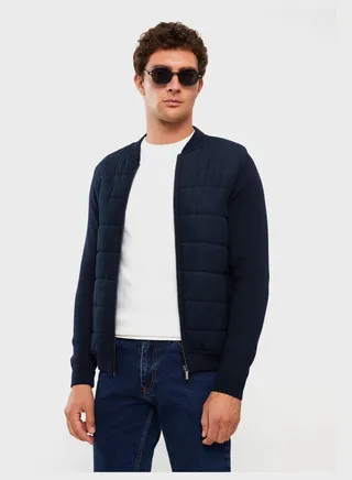 Essential Crew Neck Slim Fit Coat