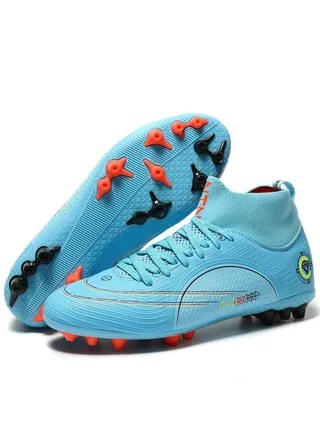 New High Top Comfortable and Breathable Football Shoe 