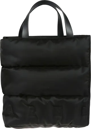 Plain Padded Shopper Bag